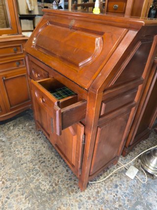 Mueble bureau castellano madera