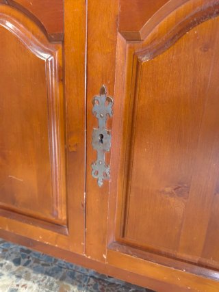 Mueble bureau castellano madera