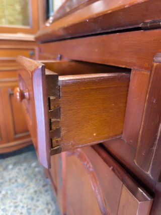Mueble bureau castellano madera
