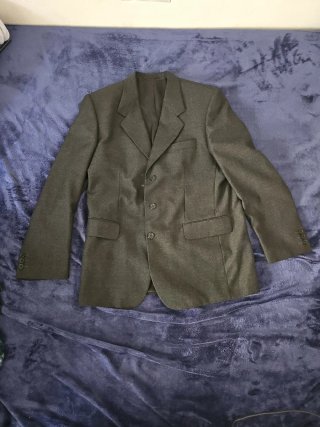 Saco de vestir gris