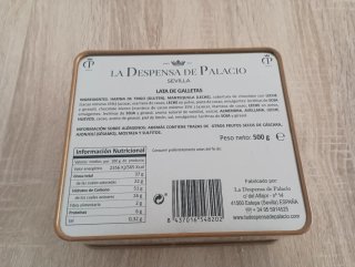 Caja metálica musical La Despensa de Palacio