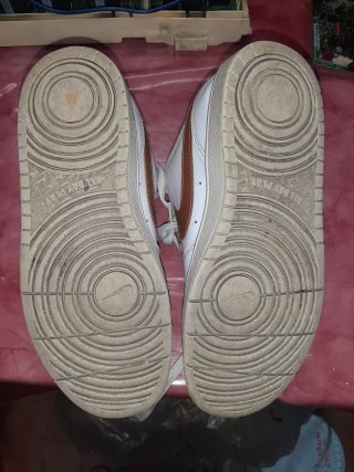 Scarpe Nike Bianche e Oro