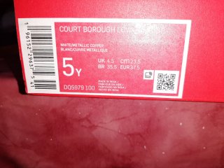 Scarpe Nike Bianche e Oro