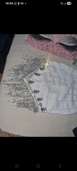 Abito elegante bianco S/M