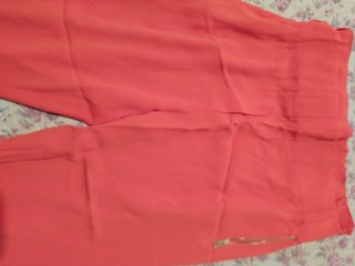 Pantalón ancho cintura elástica