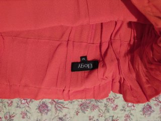 Pantalón ancho cintura elástica