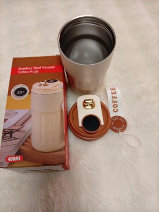Taza Café Acero Inox 460ml