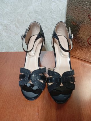 Sandali eleganti neri donna 36 nuovi