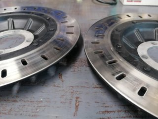 Coppia dischi freno BMW R65 R80 R100 monolever