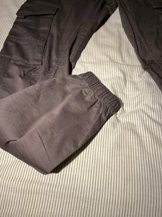 Pantalones Cargo Slim T 32 Marrón