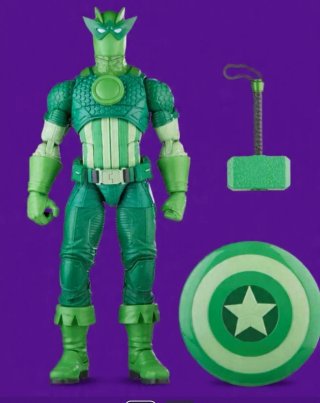 Marvel Legends Super Adaptoide Figura Deluxe 30cm