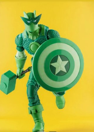 Marvel Legends Super Adaptoide Figura Deluxe 30cm