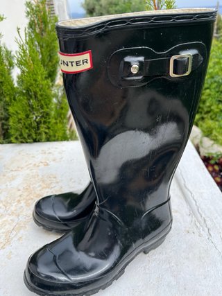 Botas de agua Hunter negras