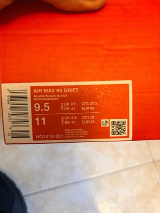 Nike Air Max Negras