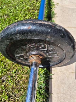 Barra de pesas BH aprox 25kg