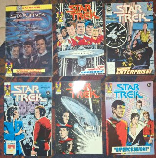 Star Trek lotto dal n°1 al n°7 Play Press