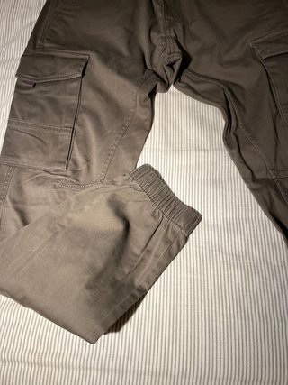 Pantalones Cargo Slim T32 verde