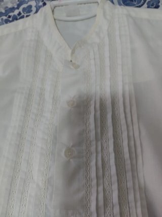 Camisa fallero blanco crudo T42 (54)