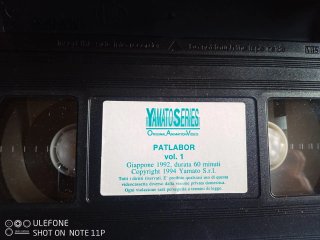 Vhs Patlabor Vol.1-Yamato Series *RARA* 1994