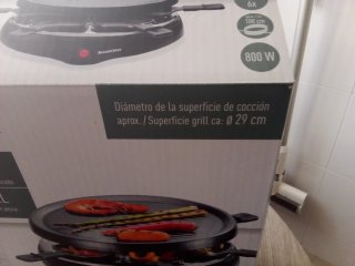 Raclette Grill SilverCrest a estrenar