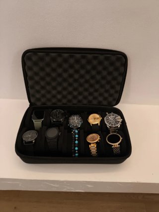 Custodia porta orologi 10 posti