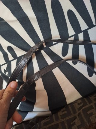 Borsa Fendi Tessuto Marrone
