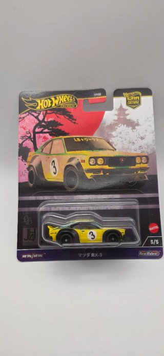 Hotwheels Mazda RX-3 Car Culture Premium