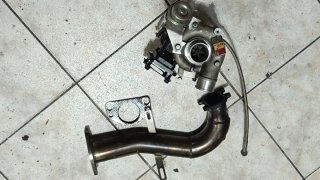 Downpipe Turbo TD04 1.4 T-jet Multiair
