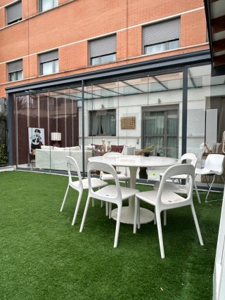 Cerramiento de Terraza Aluminio y Cristal