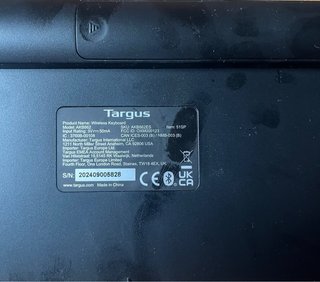 Tastiere wireless Targus nero nuovo