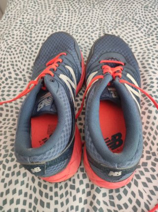 Deportivas New Balance Talla 38 Azul/Naranja