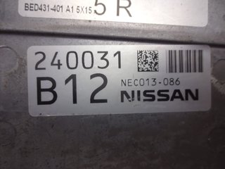 Centralita del motor  NISSAN NEC013-086 240031 B12 NEC013-086