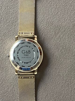 Reloj G&B Dorado Correa Ajustable