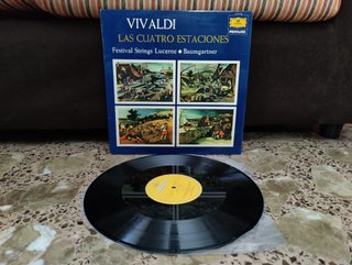 Vinilo Vivaldi Las Cuatro Estaciones DG