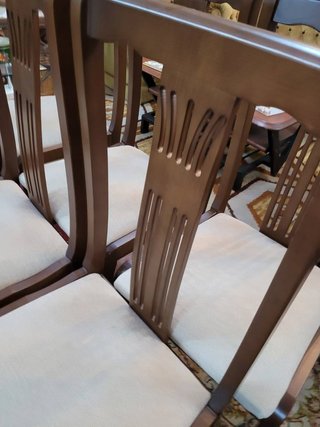LOTE 6 SILLAS DE COMEDOR