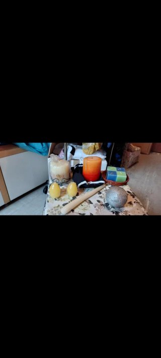 Lotto candele decorative