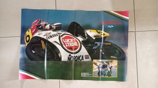 Poster Randy Mamola Yamaha Lucky Strike