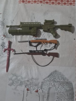 Armas para madelman,chap mei