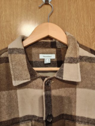 Chaqueta Pedro del Hierro cuadros XXL
