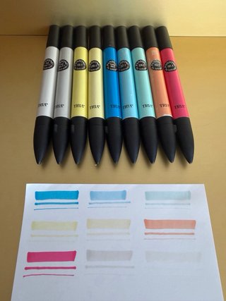 9 Rotuladores Pantone TRIA Letraset usados