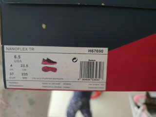 Zapatillas Reebok Nanoflex TR Negras y Rosas