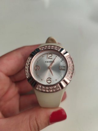Reloj Calypso Dorado con Cristales