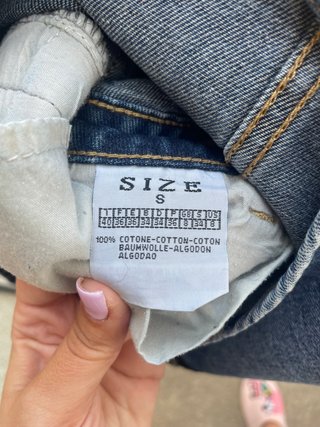 Minifalda vaquera NUEVA con cadenas en laterales