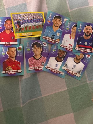 8 cartas Mundial 2022: Pepe, Bale, Son, Kane...