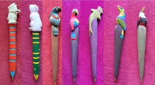 Bolígrafos Artesanales Madera Balsa (A elegir)