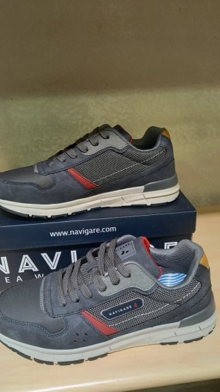 Scarpe Navigare uomo grigie