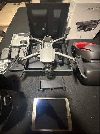 Dron DJI Mavic Zoom 2 con pack completo , 3 bat
