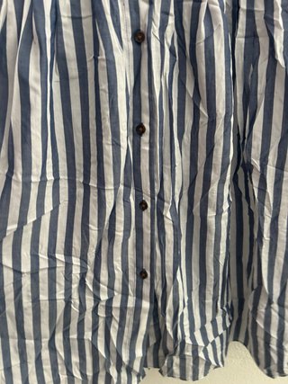 Vestito Only righe blu e bianche