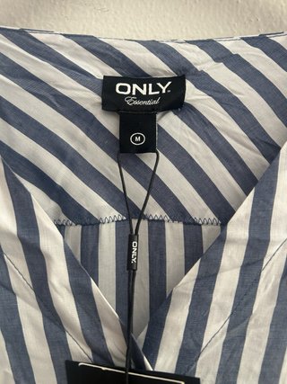 Vestito Only righe blu e bianche