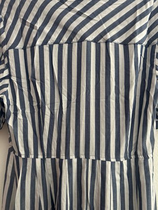 Vestito Only righe blu e bianche